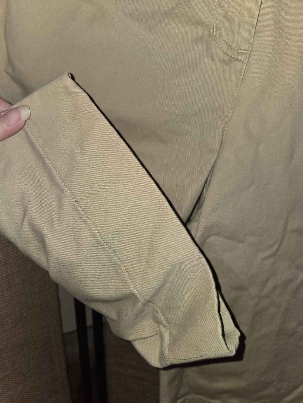 Jones New York Sport Stretch Women's Tan Chino Bermuda Shorts Size 8 - Picture 8 of 13